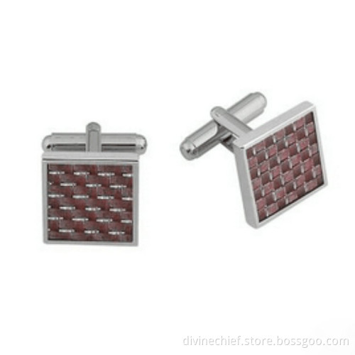 China Manufacture Fashion Men Stainless Steel / Copper / Titanum Cufflinks